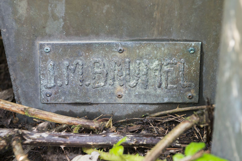 Détail : signature. © Région Bourgogne-Franche-Comté, Inventaire du patrimoine