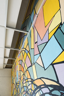 Détail des parties masquées par le faux-plafond. © Région Bourgogne-Franche-Comté, Inventaire du patrimoine