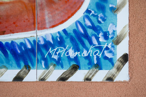 Détail et signature. © Région Bourgogne-Franche-Comté, Inventaire du patrimoine