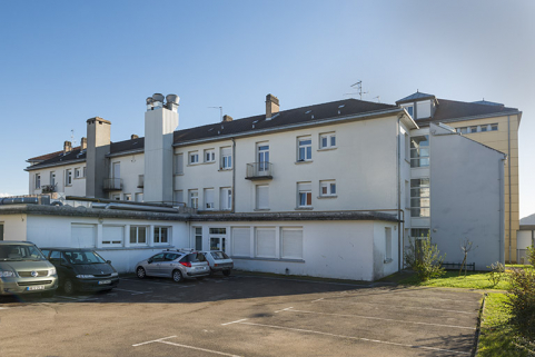 Façade nord de la restauration. © Région Bourgogne-Franche-Comté, Inventaire du patrimoine
