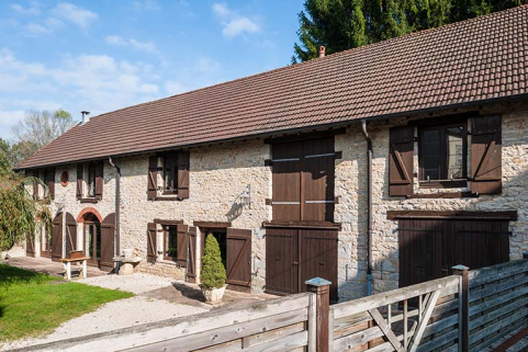 Bâtiment de la forge. Façade ouest. © Région Bourgogne-Franche-Comté, Inventaire du patrimoine