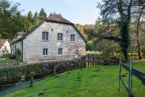 Pignon du moulin. © Région Bourgogne-Franche-Comté, Inventaire du patrimoine