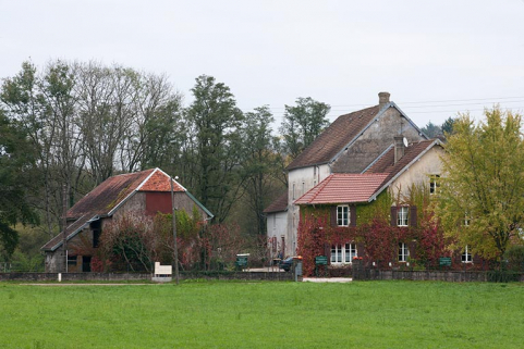 Vue d'ensemble depuis le sud-ouest. © Région Bourgogne-Franche-Comté, Inventaire du patrimoine