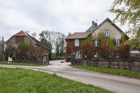 Vue d'ensemble depuis l'entrée. © Région Bourgogne-Franche-Comté, Inventaire du patrimoine
