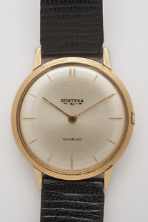 Montre-bracelet mécanique de série des années 1960 : atelier d'horlogerie Donzé (12 Rue Neuve). © Région Bourgogne-Franche-Comté, Inventaire du patrimoine