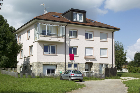 Vue d'ensemble, depuis le sud. © Région Bourgogne-Franche-Comté, Inventaire du patrimoine