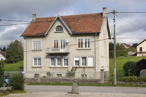 Façade antérieure. © Région Bourgogne-Franche-Comté, Inventaire du patrimoine Façade antérieure. © Région Bourgogne-Franche-Comté, Inventaire du patrimoine