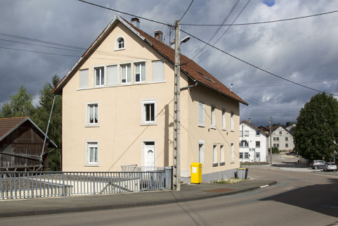 Façades postérieure et latérale droite. © Région Bourgogne-Franche-Comté, Inventaire du patrimoine