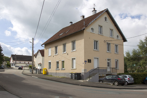 Façades antérieure et latérale gauche. © Région Bourgogne-Franche-Comté, Inventaire du patrimoine