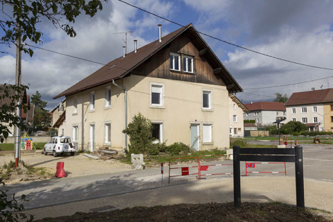Bâtiment vu de l'est. © Région Bourgogne-Franche-Comté, Inventaire du patrimoine