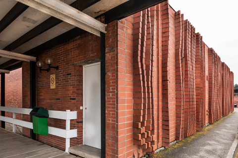 Mur sud vu de profil. © Région Bourgogne-Franche-Comté, Inventaire du patrimoine