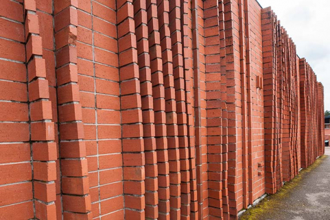 Mur sud vue de profil. © Région Bourgogne-Franche-Comté, Inventaire du patrimoine