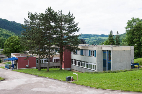 Façade postérieure orientale de la restauration. © Région Bourgogne-Franche-Comté, Inventaire du patrimoine