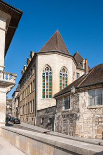 Chapelle du couvent des Dames d'Ounans : site externat.  © Région Bourgogne-Franche-Comté, Inventaire du patrimoine Chapelle du couvent des Dames d'Ounans : site externat.  © Région Bourgogne-Franche-Comté, Inventaire du patrimoine