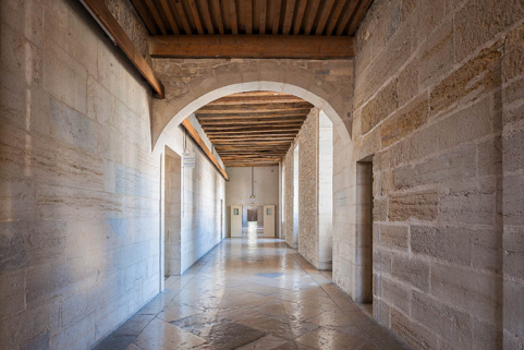 Internat, couloir du rez-de-chaussée. © Région Bourgogne-Franche-Comté, Inventaire du patrimoine Internat, couloir du rez-de-chaussée. © Région Bourgogne-Franche-Comté, Inventaire du patrimoine