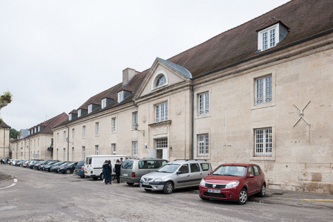 Bâtiment restauration-externat : façade postérieure. © Région Bourgogne-Franche-Comté, Inventaire du patrimoine