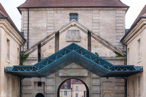 Porte d'arans, vue postérieure : détails. © Région Bourgogne-Franche-Comté, Inventaire du patrimoine