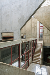 Atelier métal : cage d'escalier © Région Bourgogne-Franche-Comté, Inventaire du patrimoine Atelier métal : cage d'escalier © Région Bourgogne-Franche-Comté, Inventaire du patrimoine