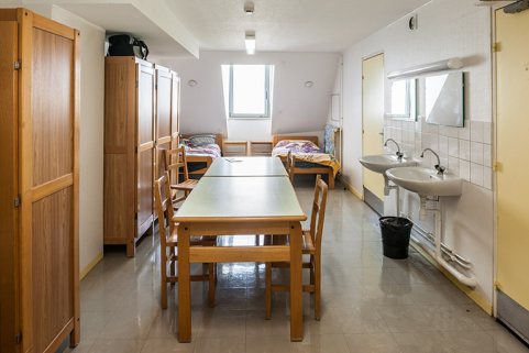 Internat : chambre © Région Bourgogne-Franche-Comté, Inventaire du patrimoine Internat : chambre © Région Bourgogne-Franche-Comté, Inventaire du patrimoine