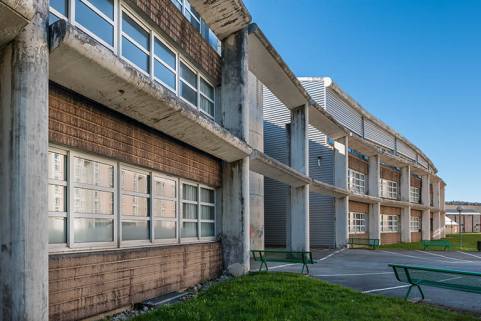 Externat : façades antérieures. © Région Bourgogne-Franche-Comté, Inventaire du patrimoine