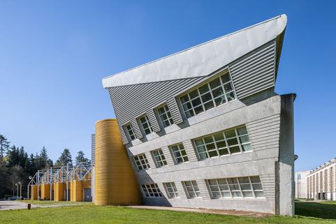 Champagnole, lycée Paul-Emile Victor : atelier. © Région Bourgogne-Franche-Comté, Inventaire du patrimoine