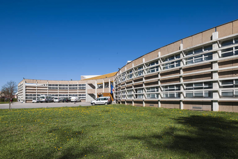 Aministration -restauration : façades antérieures. © Région Bourgogne-Franche-Comté, Inventaire du patrimoine