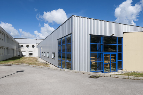 Ateliers, façade postérieure : détail. © Région Bourgogne-Franche-Comté, Inventaire du patrimoine