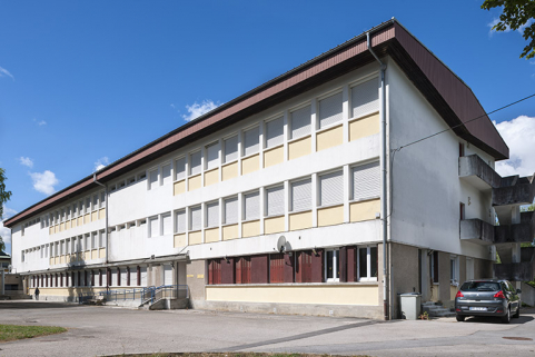 Internat : façade antérieure. © Région Bourgogne-Franche-Comté, Inventaire du patrimoine