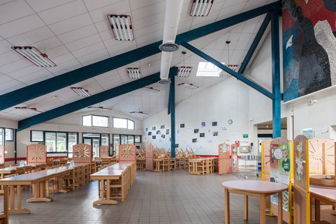 Restauration :  réfectoire. © Région Bourgogne-Franche-Comté, Inventaire du patrimoine