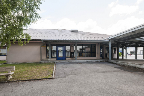 Restauration, façade Ouest, entrée. © Région Bourgogne-Franche-Comté, Inventaire du patrimoine