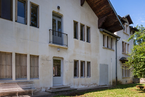 Chalet Colette : façade postérieure. © Région Bourgogne-Franche-Comté, Inventaire du patrimoine