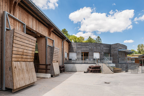  Centre équestre : manège. © Région Bourgogne-Franche-Comté, Inventaire du patrimoine