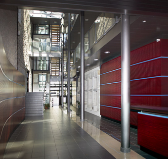 Hall d'entrée  : vue intérieure. © Région Bourgogne-Franche-Comté, Inventaire du patrimoine