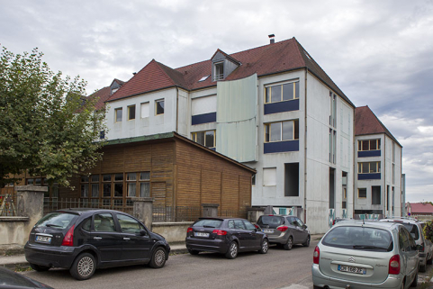 Internat : façades arrière. © Région Bourgogne-Franche-Comté, Inventaire du patrimoine