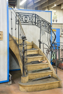 Présentation d'ouvrages réalisés par le élèves en ferronerie d'art. © Région Bourgogne-Franche-Comté, Inventaire du patrimoine