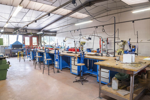 Atelier : vue intérieure © Région Bourgogne-Franche-Comté, Inventaire du patrimoine