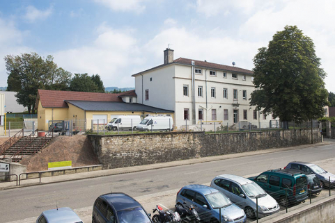 Internat : façade antérieure sur rue Lamartine. © Région Bourgogne-Franche-Comté, Inventaire du patrimoine