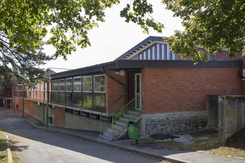 Angle nord-est de l'externat. © Région Bourgogne-Franche-Comté, Inventaire du patrimoine