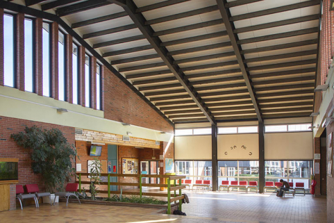 Hall d'accueil. © Région Bourgogne-Franche-Comté, Inventaire du patrimoine