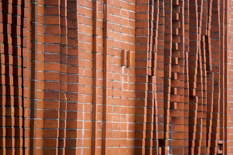 Détail du mur sud. Vue de profil. © Région Bourgogne-Franche-Comté, Inventaire du patrimoine