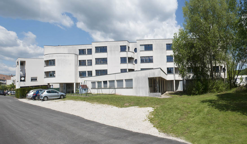 Façades ouest de l'internat. © Région Bourgogne-Franche-Comté, Inventaire du patrimoine