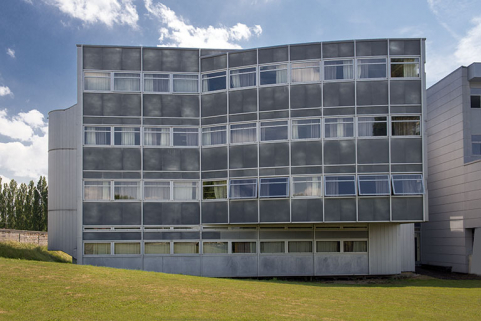 Façade occidentale de l'externat nord-ouest. © Région Bourgogne-Franche-Comté, Inventaire du patrimoine