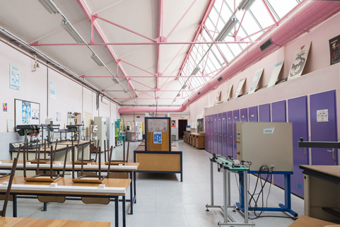 Ateliers : électrotechnique. © Région Bourgogne-Franche-Comté, Inventaire du patrimoine