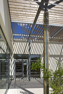 Détail sous l'auvent. © Région Bourgogne-Franche-Comté, Inventaire du patrimoine