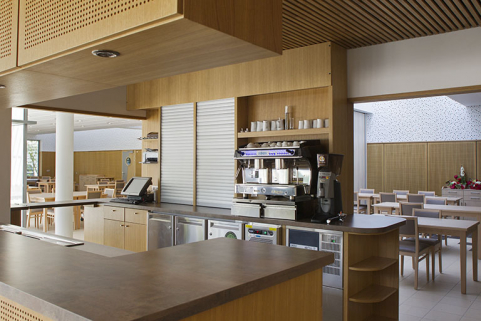 Espace bar et restaurant pédagogiques. © Région Bourgogne-Franche-Comté, Inventaire du patrimoine