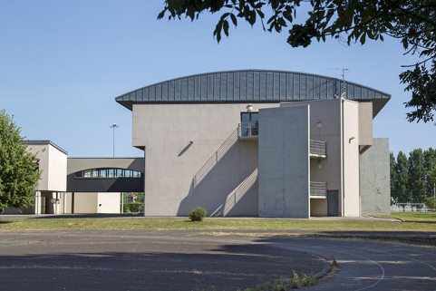 Pignon sud de l'externat est. © Région Bourgogne-Franche-Comté, Inventaire du patrimoine