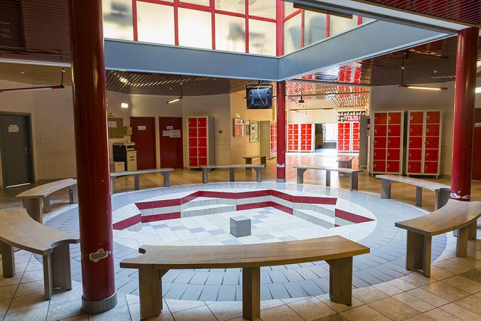 Rez-de-chaussée de la pyramide. © Région Bourgogne-Franche-Comté, Inventaire du patrimoine