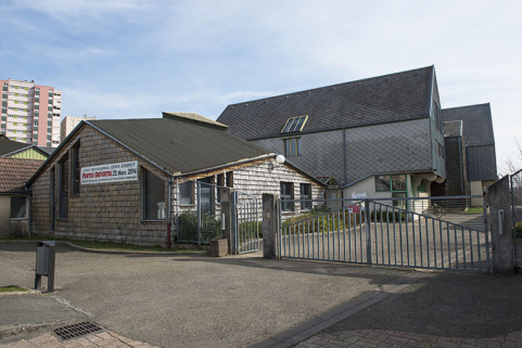 Entrée nord- ouest de la rue d'Alembert, donnant sur la place via la rue vers le nord. © Région Bourgogne-Franche-Comté, Inventaire du patrimoine