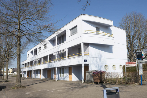 Angle sud-ouest des logements sud-ouest. © Région Bourgogne-Franche-Comté, Inventaire du patrimoine