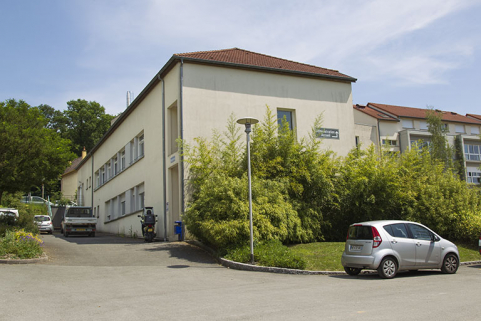Angle nord-ouest de l'administration et des logements.  © Région Bourgogne-Franche-Comté, Inventaire du patrimoine